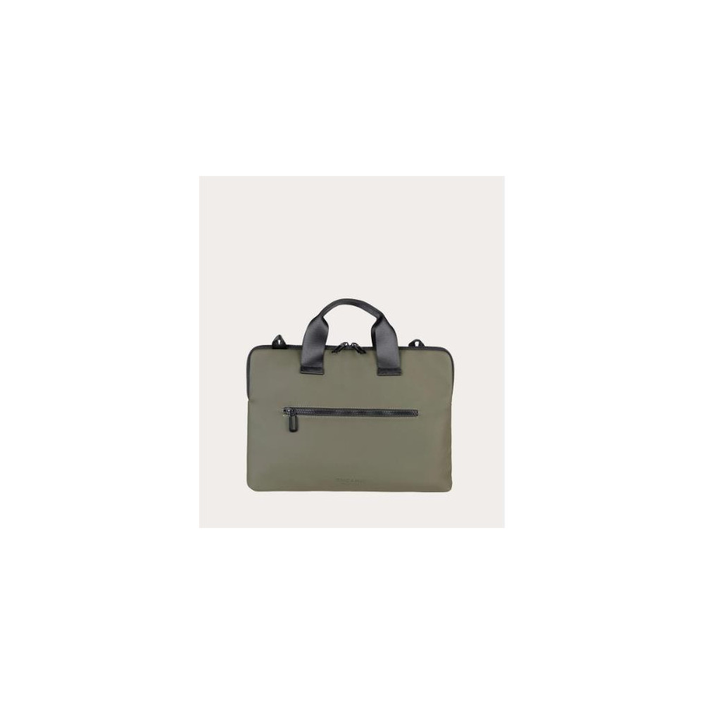 BORSA X NB TUCANO GOMMO SUPERSLIM 13"/14", VERDE MILITARE, PER NOTEBOOK 14" E MACBOOK AIR 15" - BSGOM1314-VM