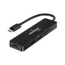 DOCKING STATION TECNOWARE HUB USB-C 5 in 1 Adapter: HDMI + USB2.0+ USB3.0+Card Slot SDXC e Micro SD - FHUB17693 FHUB17693 TECNOW