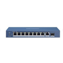 SWITCH HIKVISION L2, Unmanaged, 8 Gigabit POE ports,1 Gigabit RJ45 uplink port,1 Gigabit SFP uplink,802.3af/at-DS-3E0510P-E/M DS