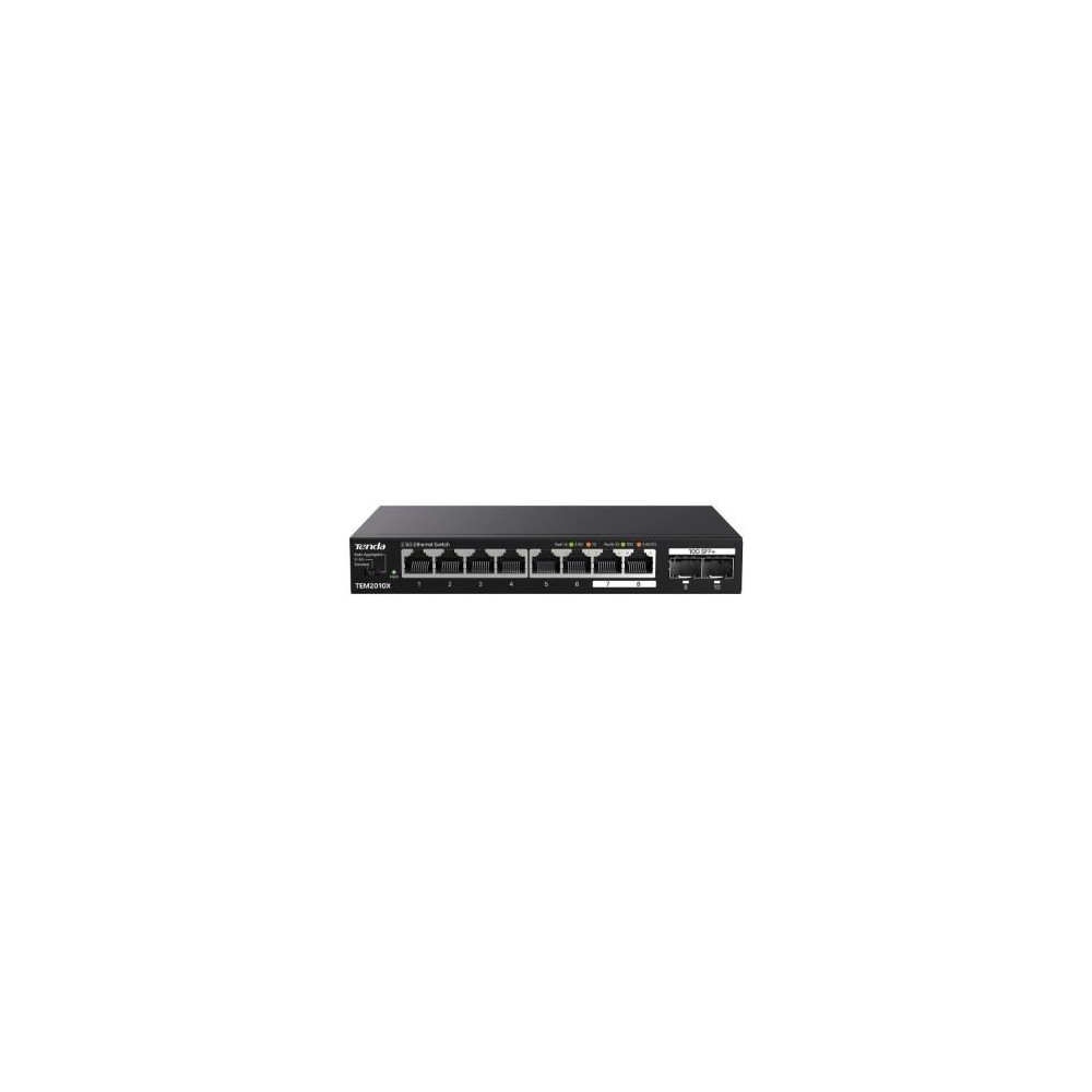 SWITCH TENDA TEM2010X 8P GE + 2 10G SFP SWITCH TENDA TEM2010X 8P GE + 2 10G SFP