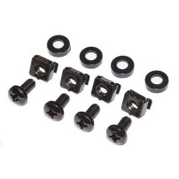 KIT LINK 50 VITI, DADI E RONDELLE PER INSTALLAZIONI SU ARMADI RACK 19" COLORE NERO LKKIT50VN LKKIT50VN LINK