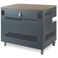 CARRELLO RICARICA 36 postazioni NB/TABLET - CRN36 attivabile a unico pulsante con spia luminosa, 98x60x86cm CRN36 OEM