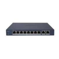 SWITCH HIKVISION L2,Smart managed,8 Gigabit POE ports,2 Gigabit RJ45,5 802.3af/at,PoE power 60W DS-3E1510P-EI/M HIKVISION