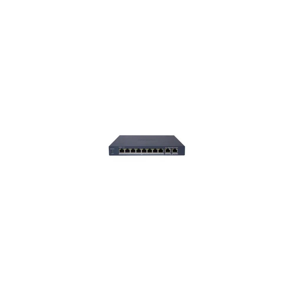 SWITCH HIKVISION L2,Smart managed,8 Gigabit POE ports,2 Gigabit RJ45,5 802.3af/at,PoE power 60W DS-3E1510P-EI/M HIKVISION