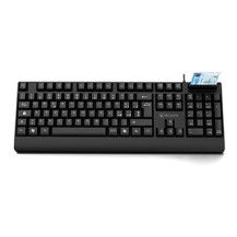 KIT ATLANTIS P013-K810S COMBO KIT TASTIERA  USB + SMART CARD PER CNS E CRS - NERA P013-K810S ATLANTIS