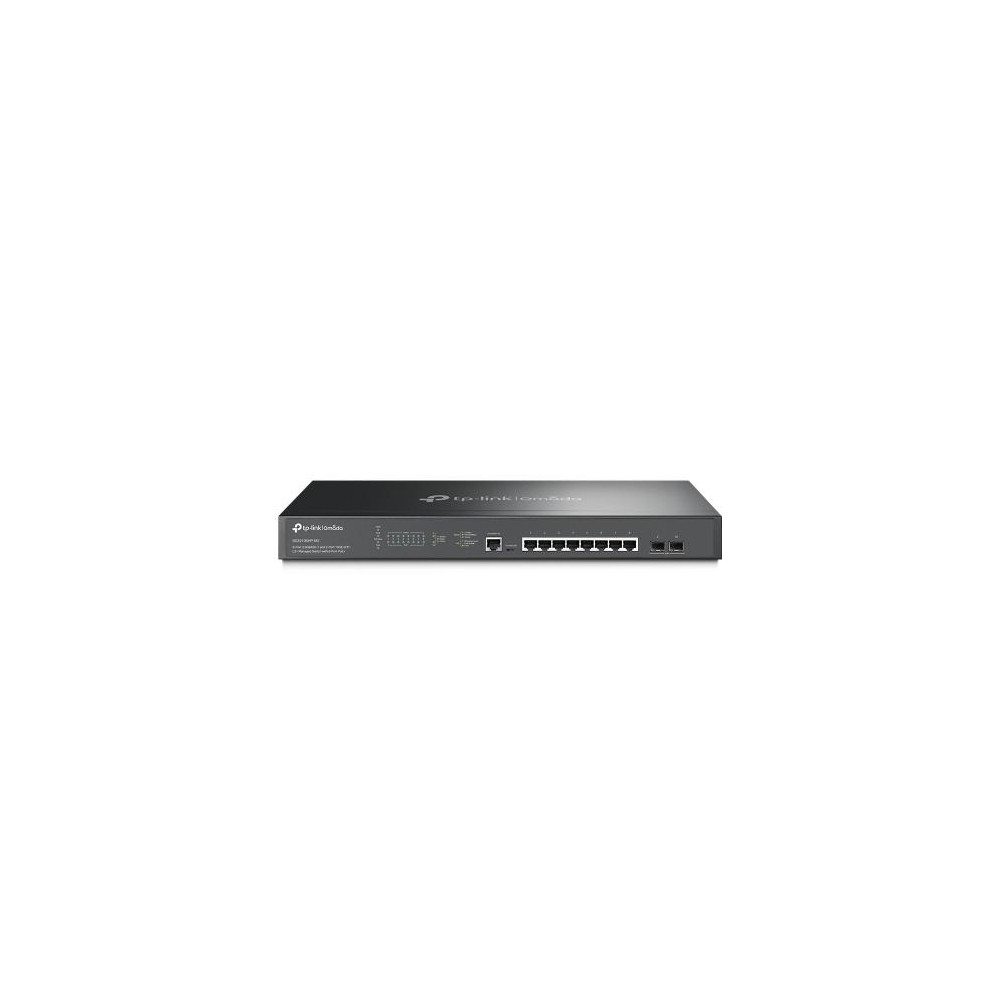 SWITCH TP-LINK SG3210XHP-M2 L2+ Managed Switch 8P 2.5GBASE-T E 2P 10GE SFP+ con8P PoE+ e 8P PoE+ 240W PoE Power,1U 19-inc
