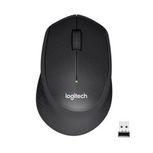 MOUSE LOGITECH "Wireless Mouse M330 "SILENT PLUS USB 1000 dpi 3 PULSANTI 2.4 GHz NERO 910-004909 910-004909 LOGITECH