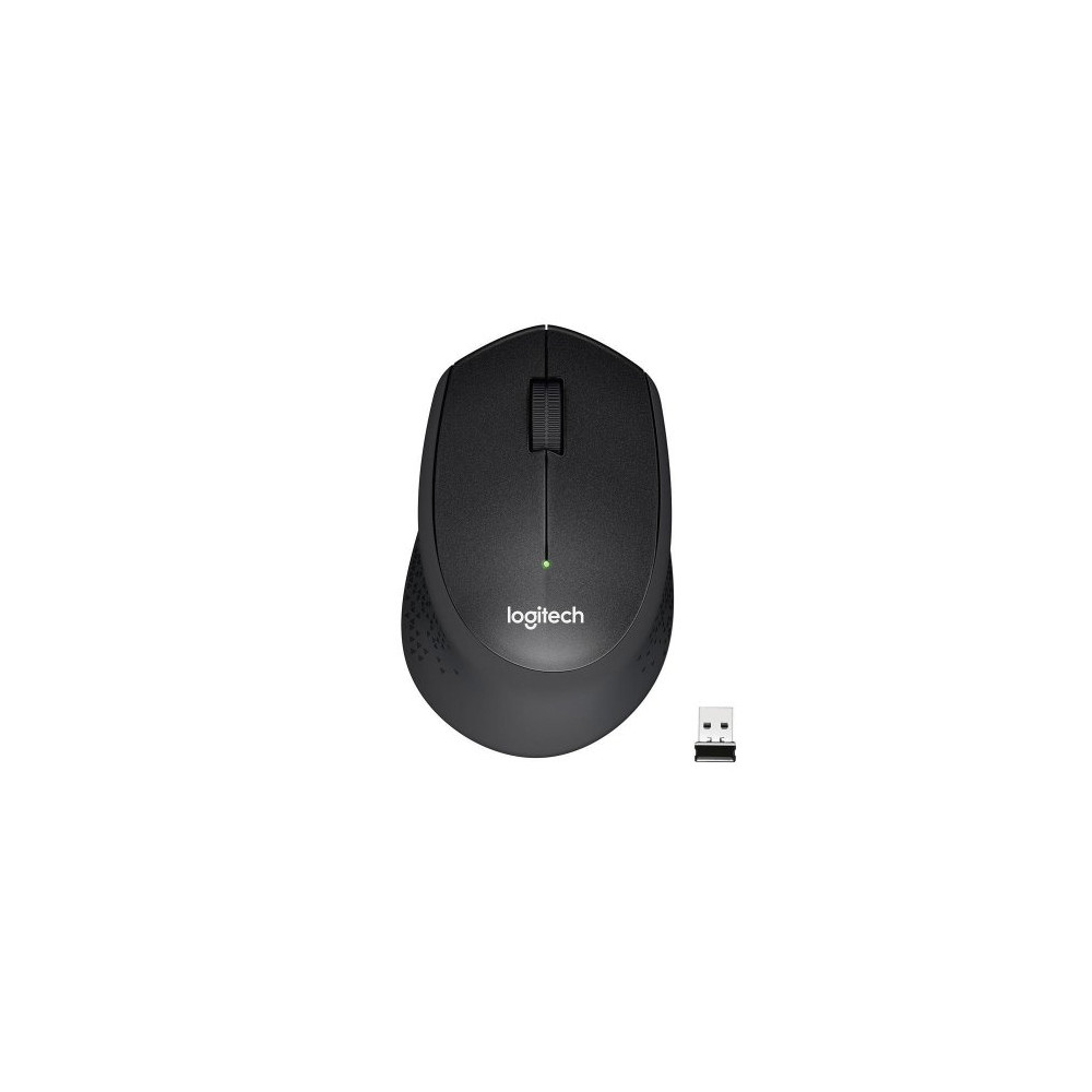 MOUSE LOGITECH "Wireless Mouse M330 "SILENT PLUS USB 1000 dpi 3 PULSANTI 2.4 GHz NERO 910-004909 910-004909 LOGITECH
