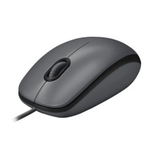 MOUSE LOGITECH M100 USB 1000 dpi 3 PULSANTI NERO Design ambidestro 910-006652 910-006652 LOGITECH