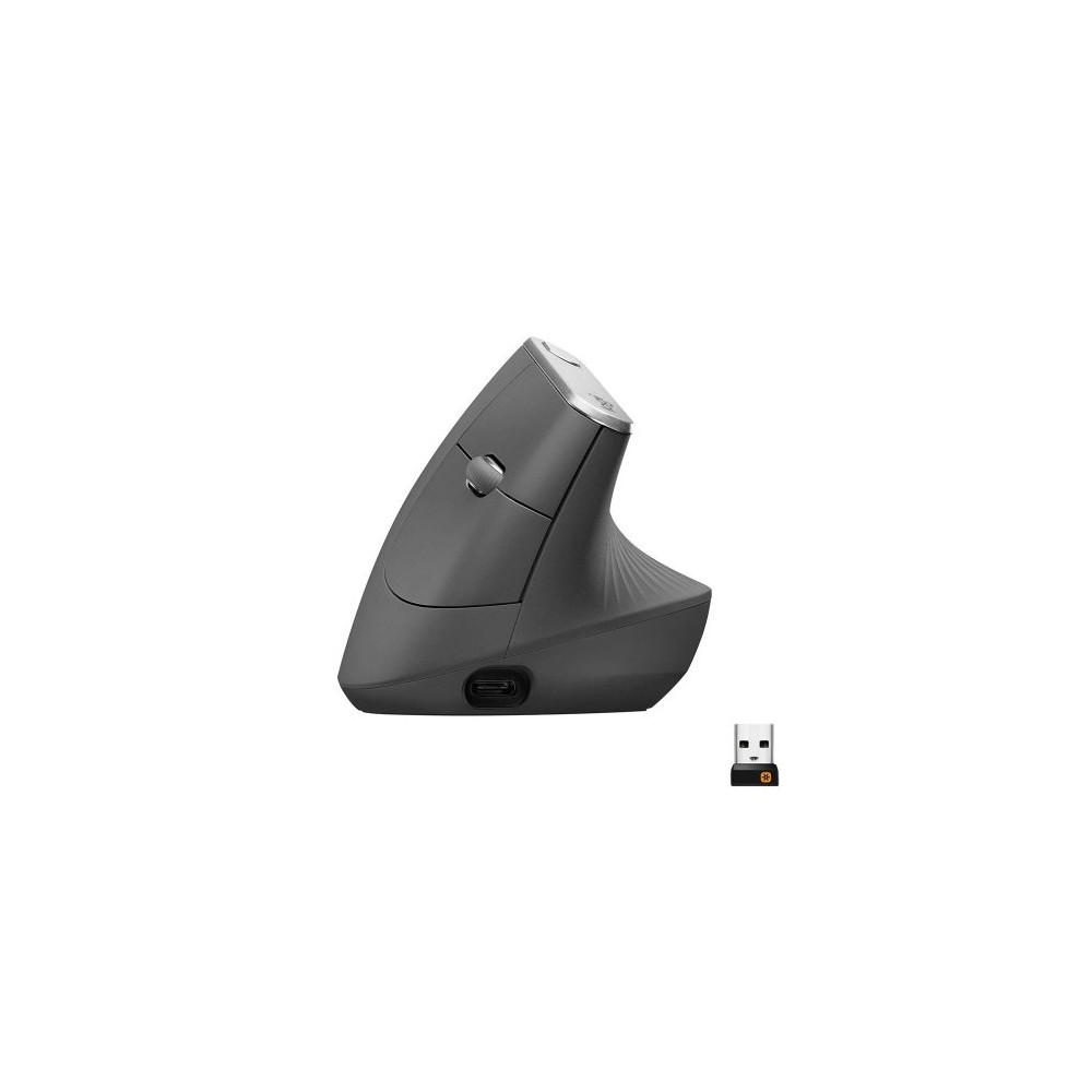 MOUSE LOGITECH MX Vertical  advanced ergonomic mouse Wireless+Bluetooth 4000 DPI 6 PULSANTI 910-005448 910-005448 LOGITECH