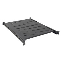 RIPIANO LINK PER ARMADIO RACK 19" ALLUNGABILE 550mm CON 4 AGGANCI NERO per armadi profondi 800mm LKRIP550AN LKRIP550AN LINK