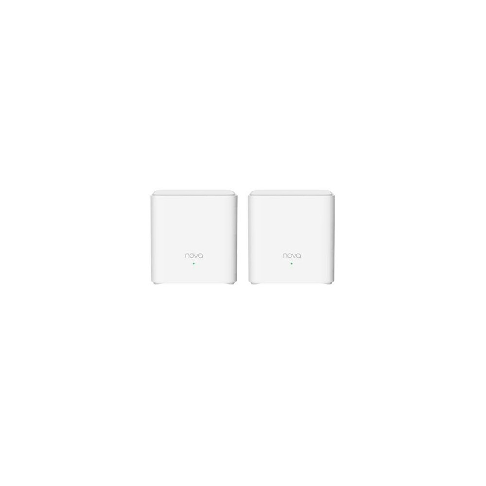 ROUTER TENDA NOVA EX3(2-pack) AX1500 DUAL BAND WIRELESS WI-FI 6 SISTEMA MESH Copertura fino a 200m²