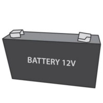 BATTERIA ATLANTIS A03-BAT12-9.0A per gruppi di continuità/antifurti/varie 12V 9.0 Ah. confezionata in scatola singola