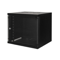 RACK LINK 19'' ARMADIO 9 UNITA' DA MURO(A)485x(L)540x(P)450mm ASSEMBLATO COLORE NERO - LK1909UN LK1909UN LINK