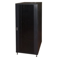 ARMADIO RACK 19" 42U (A)2055, (L)800, (P)800 COLORE NERO PORTA VETRO LK1942U88N LK1942U88N LINK