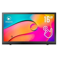 MONITOR ATLANTIS TOUCH LED 15,6" Wide A05-T16A-VHM 1920x1080 15ms 255/204 cd/m² 700:1 (10M:1) VESA MM VGA HDMI 10 Tocchi