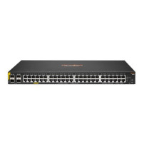 SWITCH R8N85A ARUBA CX 6000 48 X 10/100/1000G CLASS4 (POE 370W) + 4 X 1GB SFP GARANZIA A VITA LIMITATA R8N85A HPE