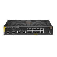 SWITCH R8N89A ARUBA CX 6000 12 X 10/100/1000 CLASS4 (POE 139W) + 2 X 1GB BASET + 2 X 1GB SFP GARANZIA A VITA LIMITATA R8N89A HPE