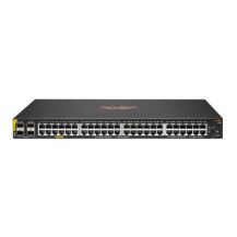 SWITCH HPE JL675A ARUBA 6100 48 PORTE 10/100/1000 POE+ (370W) + 4X 1GB/10GB SFP+ GAR A VITA JL675A HPE