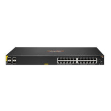 SWITCH HPE JL677A ARUBA 6100 24 PORTE 10/100/1000 POE+ (370W) + 4X 1GB/10GB SFP+ GAR A VITA JL677A HPE