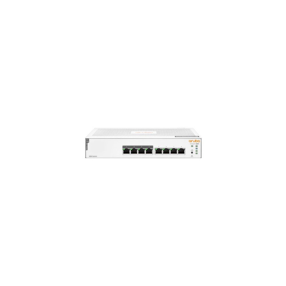 HPE Networking Instant On Switch Series 1830 JL811A 8G MANAGED POE+ (65W) 4X10/100/1000 + 4X10/100/1000 POE+ GARANZIA A VITA JL8