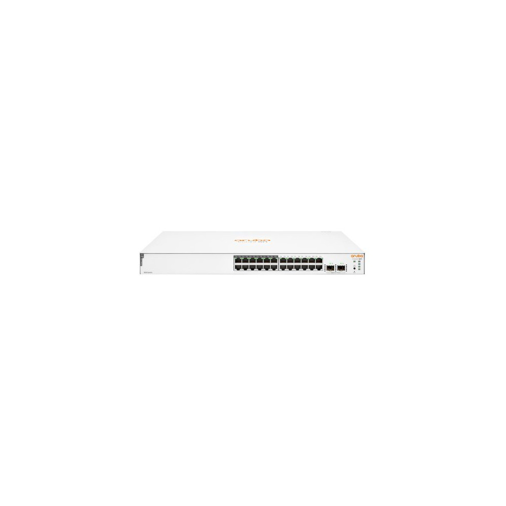HPE Networking Instant On Switch Series 1830 JL813A 24G MANAGED POE+ (195W) 12X10/1000/1000+ 12X10/100/1000 POE + 2XSFP 1GBE JL8
