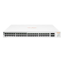 HPE Networking Instant On Switch Series 1830 JL815A 48G MANAGED POE+ (370W) 24X10/100/1000 + 24X 10/100/1000 POE + 4XSFP 1GBE JL