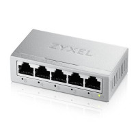 SWITCH ZYXEL GS-105B v5 - Switch Unmanaged, 5 porte Gigabit, Chassis metallo, Desktop