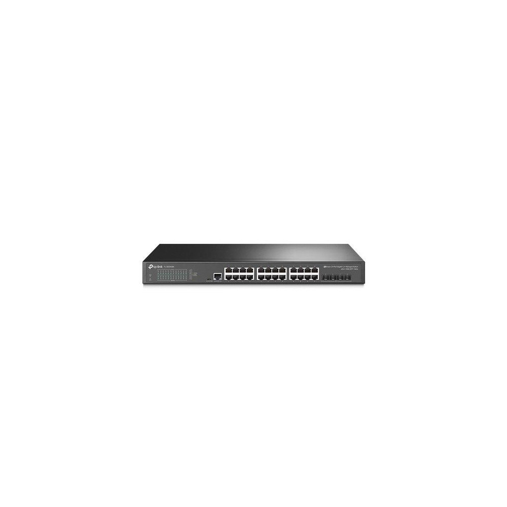 SWITCH TP-LINK TL-SG3428X JETSTREAM 24P GIGABIT L2 Managed 4P 10GE SFP+, RJ45/Micro-USB Console Port, 1U 19-inch Rack-mountable