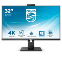 MONITOR PHILIPS LED 31.5" 329P1H/00 IPS 3840x2160 4ms 350cd/m² 1.000:1 (50.000.000:1)2x5W MM WEBCAM PIVOT 2HDMI DP USB-C docking