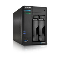 ASUSTOR NAS TOWER 2 Bay + 4x M.2 NVMe , Intel Celeron N5105 Jasper Lake Quad-Core, 4GB (16GB MAX) , 2.5 GbE x 2, .. AS6702T AS67