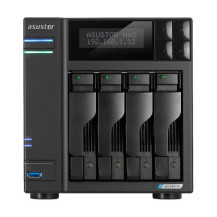 ASUSTOR NAS TOWER 4 Bay + 4x M.2 NVMe , Intel Celeron N5105 Jasper Lake Quad-Core, 4GB (16GB MAX) , 2.5 GbE x 2, .. AS6704T AS67