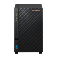 ASUSTOR NAS TOWER 2 bay (3.5''), Realtek RTD1619B, Quad-Core 1.7GHz, 1GB, 1GbE x1, USB x2, WOW (Wake on WAN).. AS1102TL AS1102TL