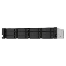 NAS RACK 2U QNAP TS-1273AU-RP-8G 12HD 3,5"/2,5" NOHDD 2P 2.5 GBE 2USB-C 2USB-A 8GB DDR4 4C AMD Ryzen V1000 V1500B 2x300w TS-1273