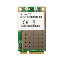 MIKROTIK 2G/3G/4G/LTE miniPCi-e card with 2 x u.FL connectors for bands 1/2/3/5/7/8/20/38/40 R11e-LTE MIKROTIK