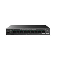 SWITCH IP-COM G1110PF-8-120W 9P GIGABIT ETHERNET+1P SFP di cui 8P PoE max output per porta 30W- totale 120W G1110PF-8-120W IP-CO