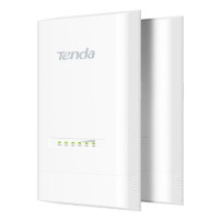 ANTENNA WIRELESS N TENDA O4 KIT - KIT 2PZ OUTDOOR 300Mbps 5GHz 5KM ANTENNA DIREZIONALE 12dbi IP64 O4 KIT TENDA