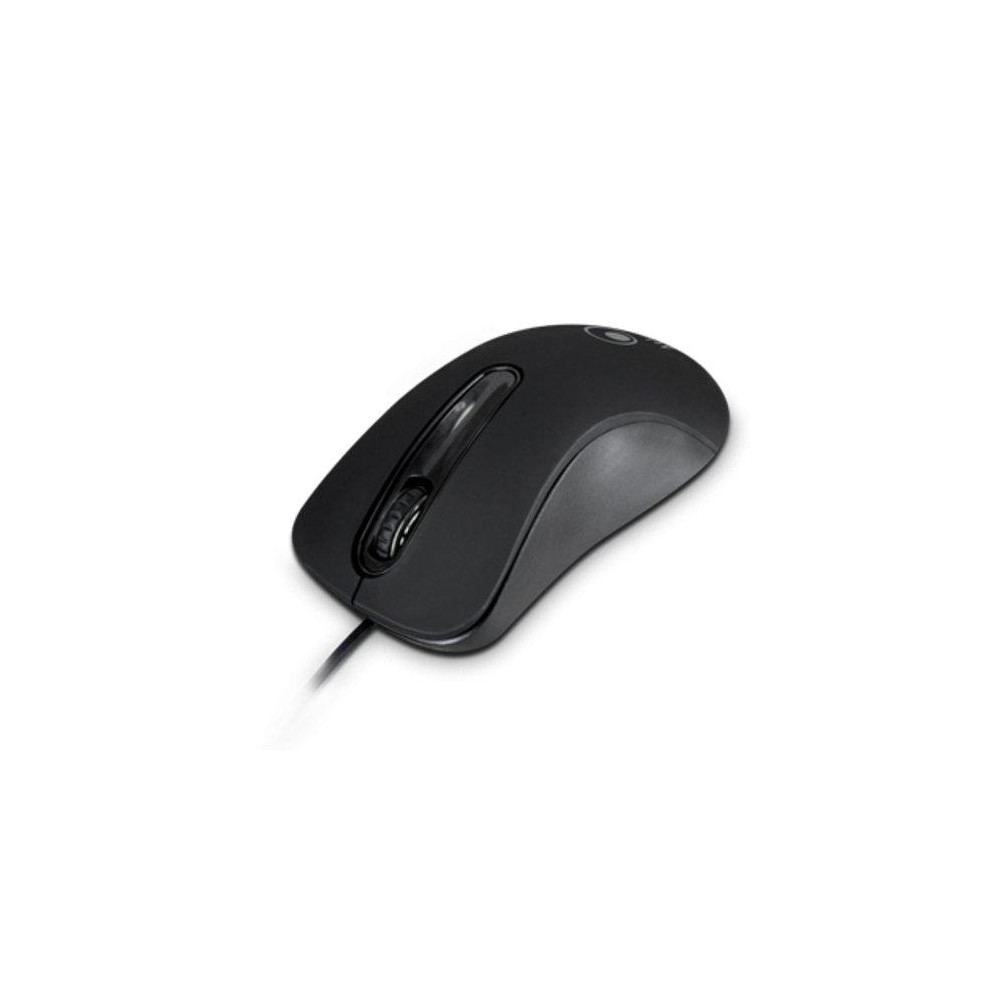 MOUSE ATLANTIS P009-OPTISTAR-USB ottico 3 tasti con scroll usb, Finitura Rubber Coatted Nero