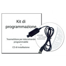 KIT PROGRAMMAZIONE BRAVO PER TELECOMANDI PROGRAMMABILI TV BRAVO TECHNO3 -DVD/VCR/DTT-SAT/SKY 92602659 BRAVO