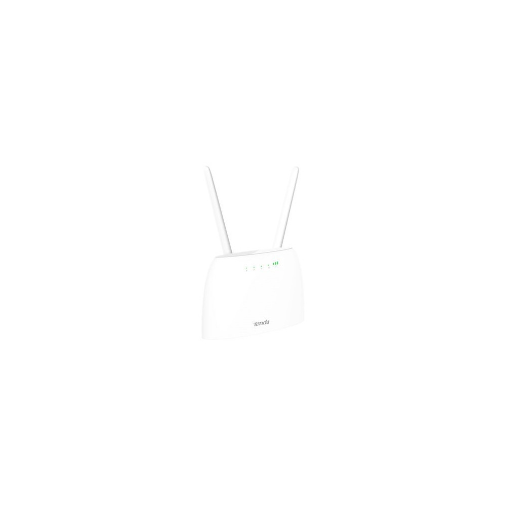 ROUTER TENDA 4G06 300Mbps Wireless N300 4G LTE VOLTE CAT.4 Supp FDD LTE/TDD-LTE/WCDMA/GSM 1P GE WAN/LAN,1P GE LAN 2FF SIM 1P RJ1