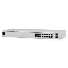 UBIQUITI SWITCH USW-16-POE-EU 16 PORTE LAN GIGABIT di cui 8 Porte PoE Budget 42W + 2 Porte 1G SFP L2 USW-16-POE-EU UBIQUITI