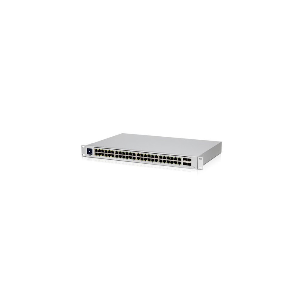 UBIQUITI SWITCH USW-48-POE-EU 48 PORTE LAN GIGABIT di cui 32 Porte PoE Budget 195W + 4P 1G SFP L2 USW-48-POE-EU UBIQUITI