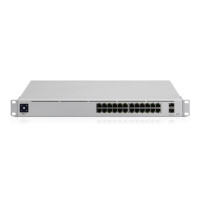 UBIQUITI SWITCH USW-PRO-24-POE-EU 24 PORTE LAN GIGABIT di cui 16 Porte PoE Budget 400W + 2 Porte 1/10G SFP+ L3 USW-PRO-24-POE-EU