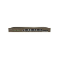 SWITCH TENDA TEG5328F 24P GIGABIT 10/100/1000 RJ45 +4P SFP +1P Console L3 MANAGED 1U 19-inch rack-mountable TEG5328F TENDA