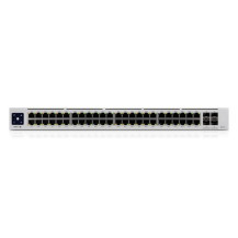 Ubiquiti Switch USW-Pro-48-POE-EU UniFi 48 Porte Lan Gigabit (40P PoE+ e 8P PoE++) Budget 600W + 4 Porte 10G SFP+ L3 USW-PRO-48-