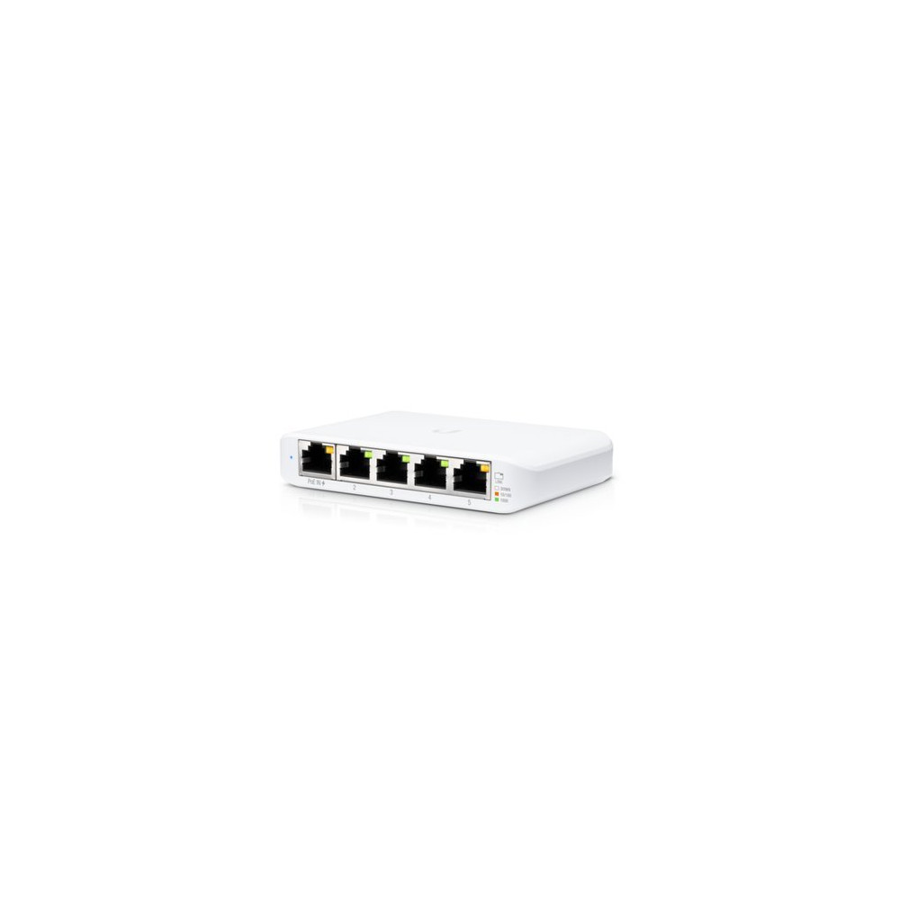 Ubiquiti UniFi Switch USW-Flex-Mini, 4 Porte Lan Gigabit + 1 Porta Lan PoE input L2 USW-Flex-Mini-EU UBIQUITI