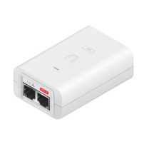Adattatore Ubiquiti POE-24-30W-G-WH-EU PoE Injector. 24VDC. 1.25A Gigabit Poe, White POE-24-30W-G-WH-EU UBIQUITI