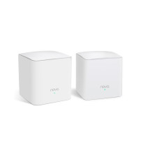 ROUTER TENDA NOVA nova MW5G(2-pack) WIRELESS AC1200 2P GIGABIT 2 antenne interne COPERTURA FINO A 350m2 nova MW5G(2-pack) TENDA