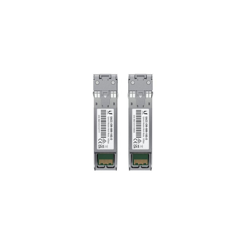 Ubiquiti Networks UACC-OM-MM-10G-D-2 modulo del ricetrasmettitore di rete Fibra ottica 10000 Mbit/s 850 nm UACC-OM-MM-10G-D-2 UB