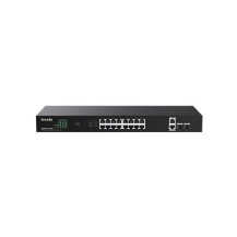 SWITCH TENDA TEG1120P-16-150W 18P GE+2SFP con 16P PoE 150W Power Consumption 30W Max. PoE of single port TEG1120P-16-150W TENDA
